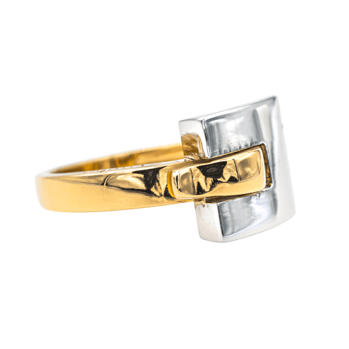 Bague 53 Guy Laroche Bague  Or jaune, Or blanc 58 Facettes 4036612CN