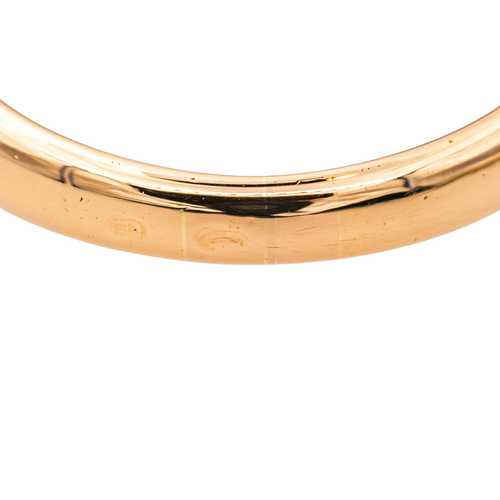 Bague 56 Bague en or rose 18 carats et platine sertie de diamants 58 Facettes 4049092CN