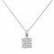 Collier Collier pendentif - Diamants en or blanc 18 carats 58 Facettes 4061322CN