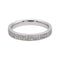 Bague 52 Alliance américaine - Bague en or blanc 18 carats et diamants 58 Facettes 4084161CN