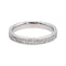 Bague 52 Alliance américaine - Bague en or blanc 18 carats et diamants 58 Facettes 4084161CN