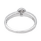 Bague 54 Clozeau - Bague en or blanc 18 carats et diamant 58 Facettes 4098649RV