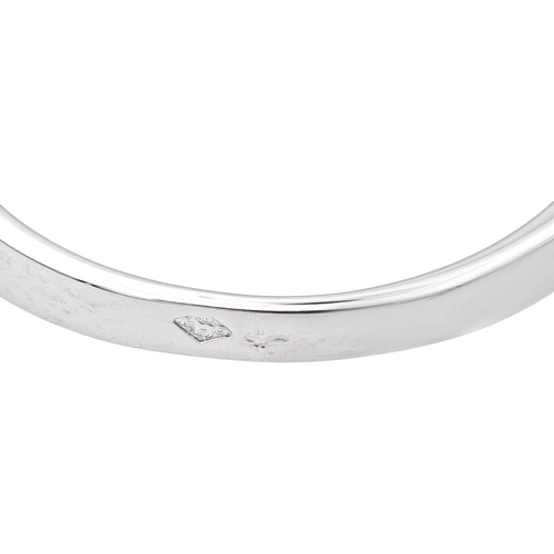 Bague 54 Clozeau - Bague en or blanc 18 carats et diamant 58 Facettes 4098649RV