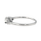 Bague 54 Bague solitaire en or blanc 18 carats et diamants 58 Facettes 4098665RV
