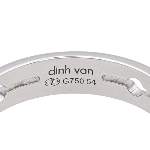 Bague 54 Dinh Van Pulse - Bague en or blanc avec diamants 58 Facettes 4098671RV