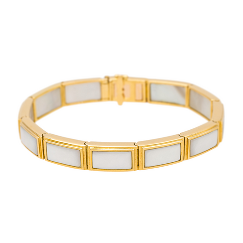 Bracelet Mauboussin Palmier - Bracelet en or jaune 18 carats et nacre 58 Facettes 4120103RV