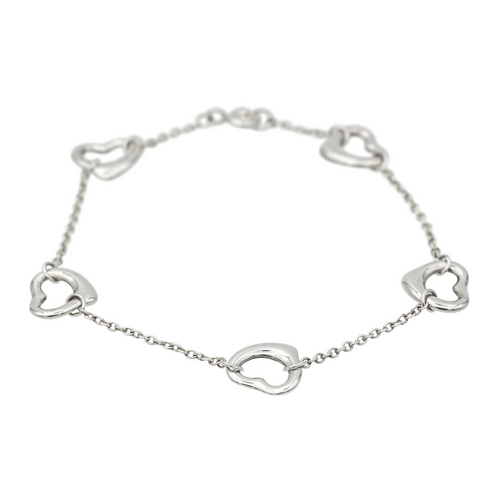 Bracelet Tiffany & Co - Bracelet Open Heart en argent 925 58 Facettes 4120632RV