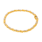 Bracelet Bracelet motifs cœur en or jaune 18 carats et diamants 58 Facettes 4137659CN