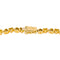 Bracelet Bracelet motifs cœur en or jaune 18 carats et diamants 58 Facettes 4137659CN