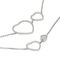 Collier Chopard Happy Heart - Collier sautoir en or blanc et diamants 58 Facettes 4144056RV