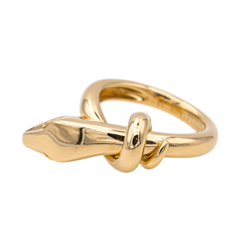 Bague 53 Boucheron Trouble - Bague Serpent en or jaune 58 Facettes 4146848RV