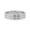 Bague 54 Boucheron Godron - Alliance en platine 950 58 Facettes 4146853RV
