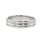 Bague 54 Boucheron Godron - Alliance en platine 950 58 Facettes 4146853RV