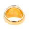 Bague 55 Bague en or jaune 18 carats sertie d’un lapis-lazuli cabochon 58 Facettes 4148027RV