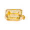 Pendentif Pendentif en or blanc 18 carats serti d’une citrine 58 Facettes 4148031RV