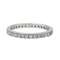 Bague 52 Alliance - Bague en or blanc 18 carats et diamants 58 Facettes 4152532RV