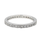 Bague 52 Alliance - Bague en or blanc 18 carats et diamants 58 Facettes 4152532RV