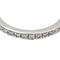Bague 52 Alliance - Bague en or blanc 18 carats et diamants 58 Facettes 4152532RV