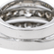 Bague 52 Bague en or blanc 18 carats et diamants 58 Facettes 4152873CN