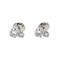 Boucles d'oreilles Boucles d’oreilles puces en or blanc 18 carats et diamants 58 Facettes 4155737CN