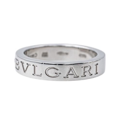 Bague 51 Bulgari B.Zero1 - Bague alliance en or blanc avec diamant 58 Facettes 4163205CN