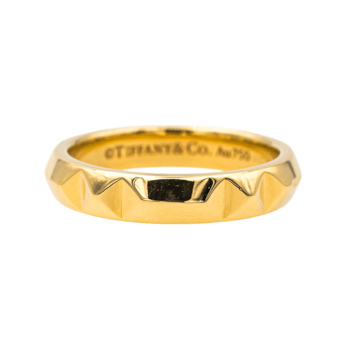 Bague 53 Tiffany & Co - Bague True en or jaune 18 carats 58 Facettes 4166986RV