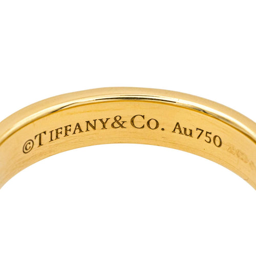 Bague 53 Tiffany & Co - Bague True en or jaune 18 carats 58 Facettes 4166986RV
