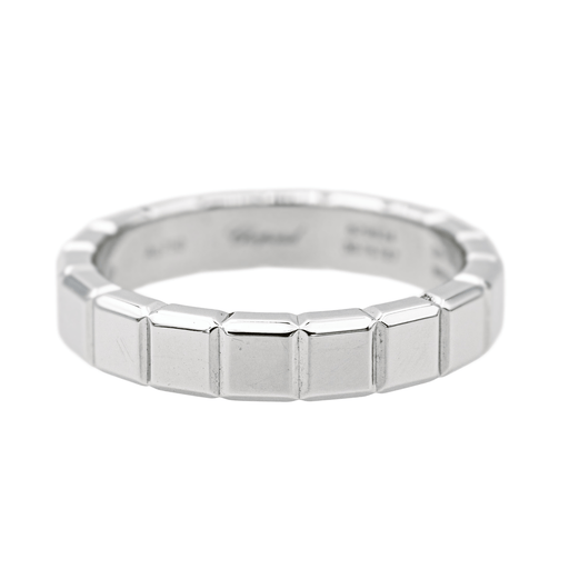 Bague 54 Chopard Ice Cube - Bague en or blanc 58 Facettes 4166988RV