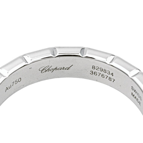 Bague 54 Chopard Ice Cube - Bague en or blanc 58 Facettes 4166988RV