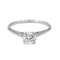 Bague 50 Bague Solitaire Or blanc Diamant 58 Facettes 4170229CN