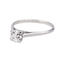 Bague 50 Bague Solitaire Or blanc Diamant 58 Facettes 4170229CN