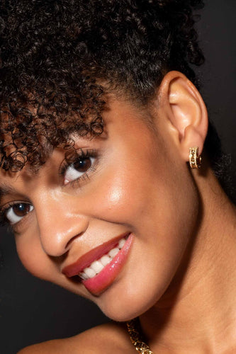 Boucles d'oreilles Bulgari B.zero1 Rock - Boucles d’oreilles créoles en or jaune et diamants 58 Facettes 4173764RV