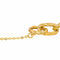 Bracelet Bracelet chaîne maille forçat en or jaune 18 carats 58 Facettes 4175004CN