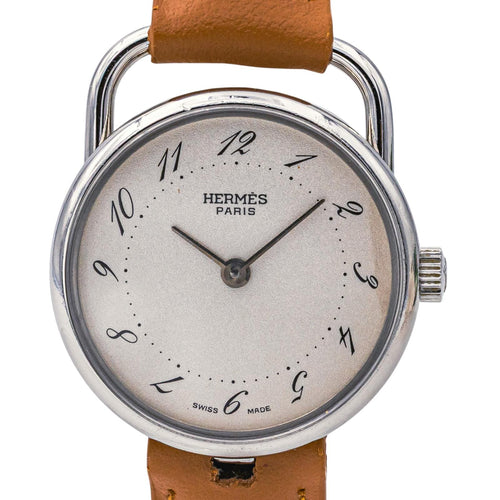 Montre Hermès Arceau - Montre en acier 58 Facettes 4183087CN