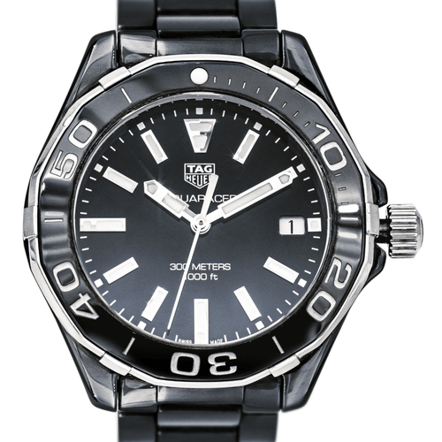 Montre Tag Heuer Aquaracer - Montre en céramique noire 58 Facettes 4183093CN