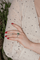Bague 55 Pompadour - Bague en platine et or blanc avec émeraude et diamants 58 Facettes 4183602CN