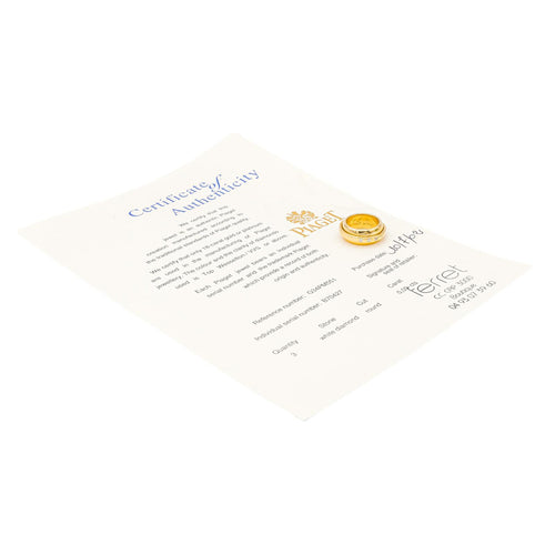 Bague 51 Piaget Possession Swing - Bague en or jaune 18 carats et diamants 58 Facettes 4189524RV