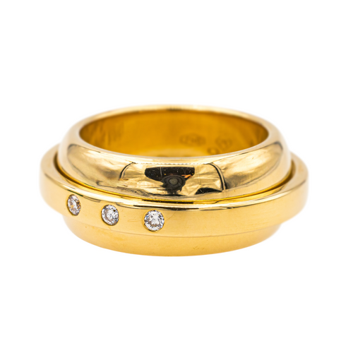 Bague 51 Piaget Possession Swing - Bague en or jaune 18 carats et diamants 58 Facettes 4189524RV
