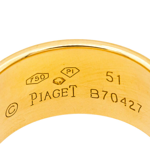 Bague 51 Piaget Possession Swing - Bague en or jaune 18 carats et diamants 58 Facettes 4189524RV