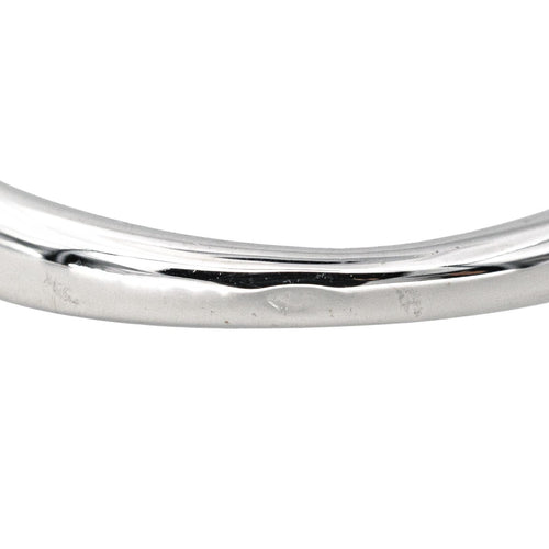 Bague 49 Bague demi-alliance en or blanc 18 carats et diamants 58 Facettes 4191446CN