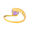Bague 51 Bague en or jaune 18 carats sertie d’une améthyste 58 Facettes 4191880CN
