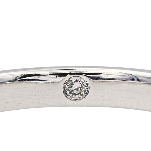 Bague 50.5 Chaumet Les Éternelles - Bague alliance en platine et diamant 58 Facettes 4195561RV