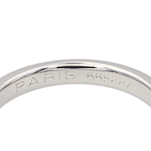 Bague 50.5 Chaumet Les Éternelles - Bague alliance en platine et diamant 58 Facettes 4195561RV