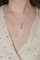 Collier Collier avec pendentif en or blanc 18 carats et diamants 58 Facettes 4199346CN