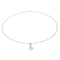 Collier Collier avec pendentif en or blanc 18 carats et diamants 58 Facettes 4199346CN