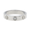 Bague 52 Cartier Love - Bague alliance en or blanc 18 carats et diamant 58 Facettes 4216240RV