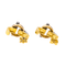 Boucles d'oreilles Guy Laroche - Boucles d'oreilles en or tricolore et diamants 58 Facettes 4226569CN