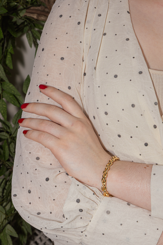 Bracelet Mauboussin - Bracelet vintage en or jaune 18 carats 58 Facettes 4234168CN