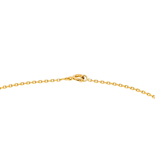 Collier Collier solitaire en or rose 18K avec diamant taille poire 58 Facettes 4248224CN