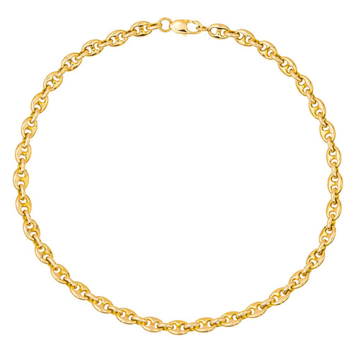 Collier Fred - Collier maille grain de café en or jaune 18 carats 58 Facettes 4250266CN